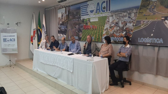 ACII RECEBE REITOR DA UFU SOBRE O CAMPUS PONTAL E APOIO AO ESTUDANTE