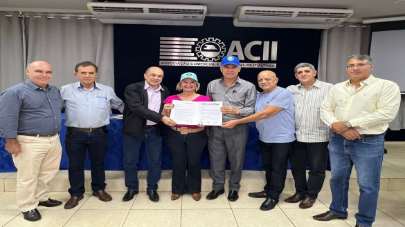 DEPUTADA FEDERAL ANA PAULA LE&Atilde;O - PP/MG PARTICIPOU DE REUNI&Atilde;O NA ACII NESTA QUINTA-FEIRA