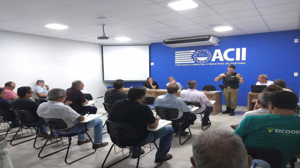 PRIMEIRA REUNI&Atilde;O DA NOVA DIRETORIA DA ACII
