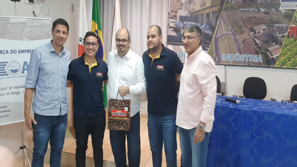 CANDIDATO A VICE GOVERNADOR MATHEUS SIM&Otilde;ES NA ACII